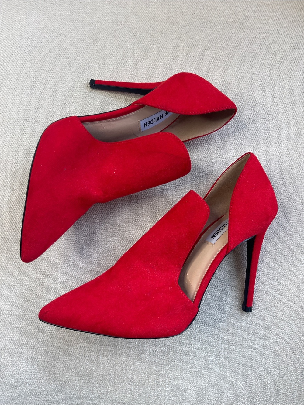STEVE MADDEN DANCE | Red Pointed Toe Pumps | Size 8.5